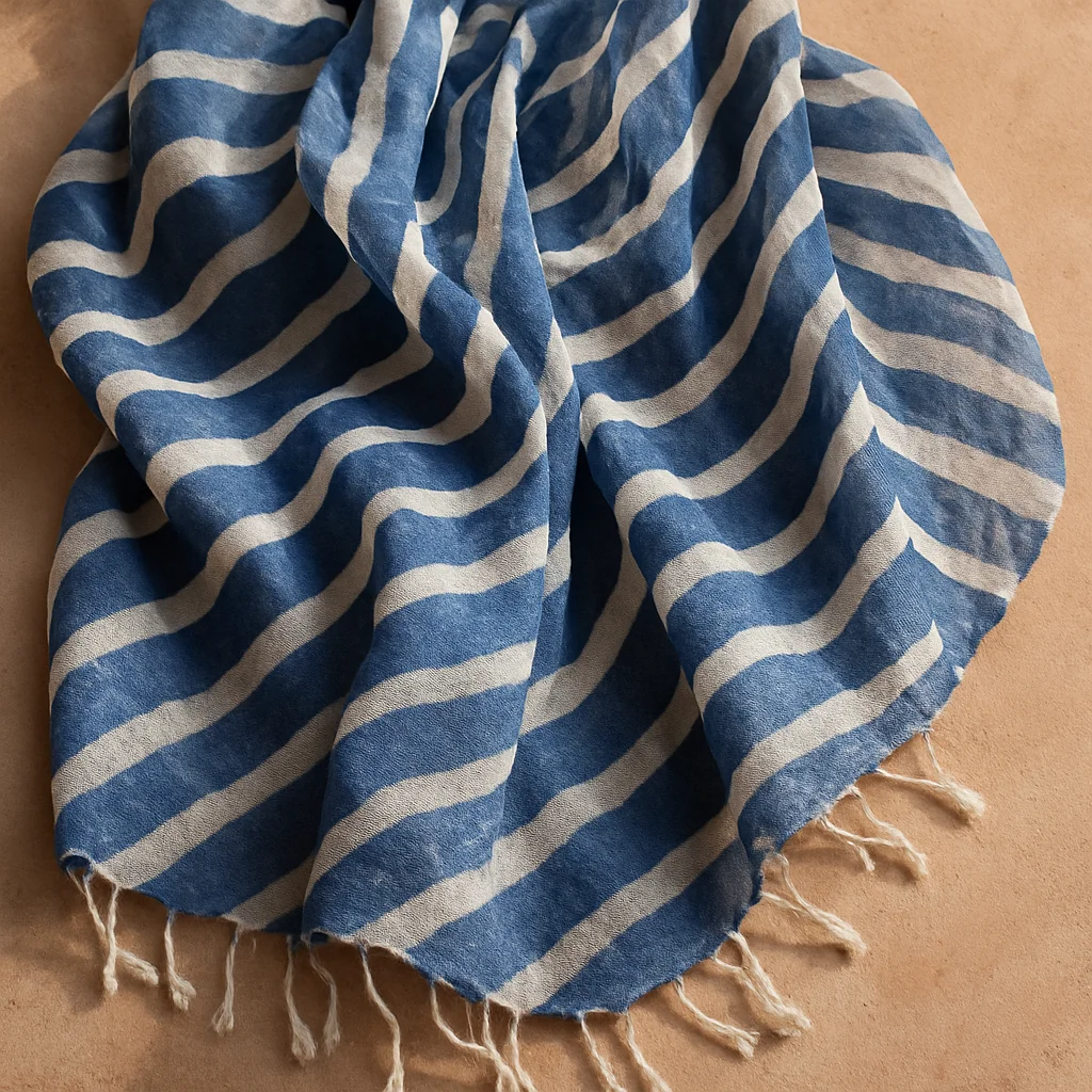 Leheriya Cotton Scarf